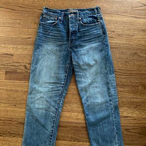 J. Crew Point Sur crop boyfriend jeans 100% cotton